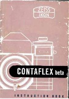 Zeiss Ikon Contaflex Alpha manual. Camera Instructions.